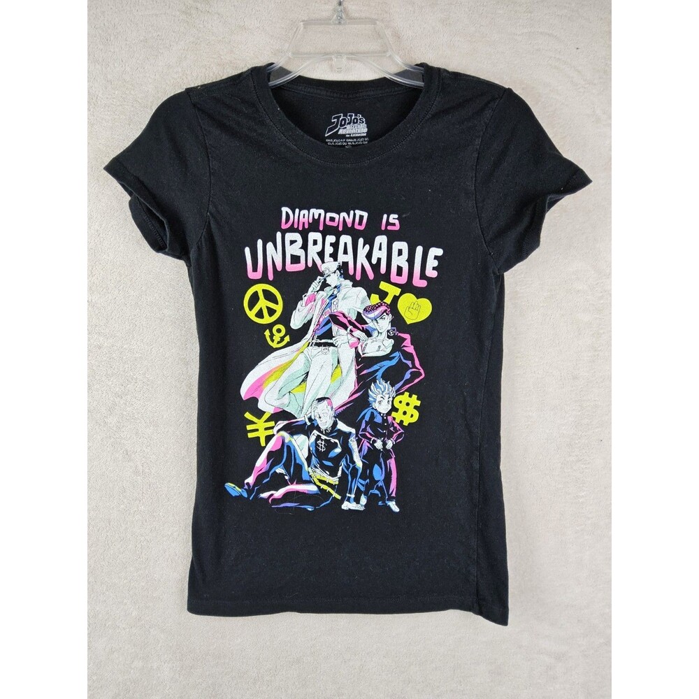 Jojo's Bizarre Adventure Women's Diamond Is Unbreakable T Shirt Size S